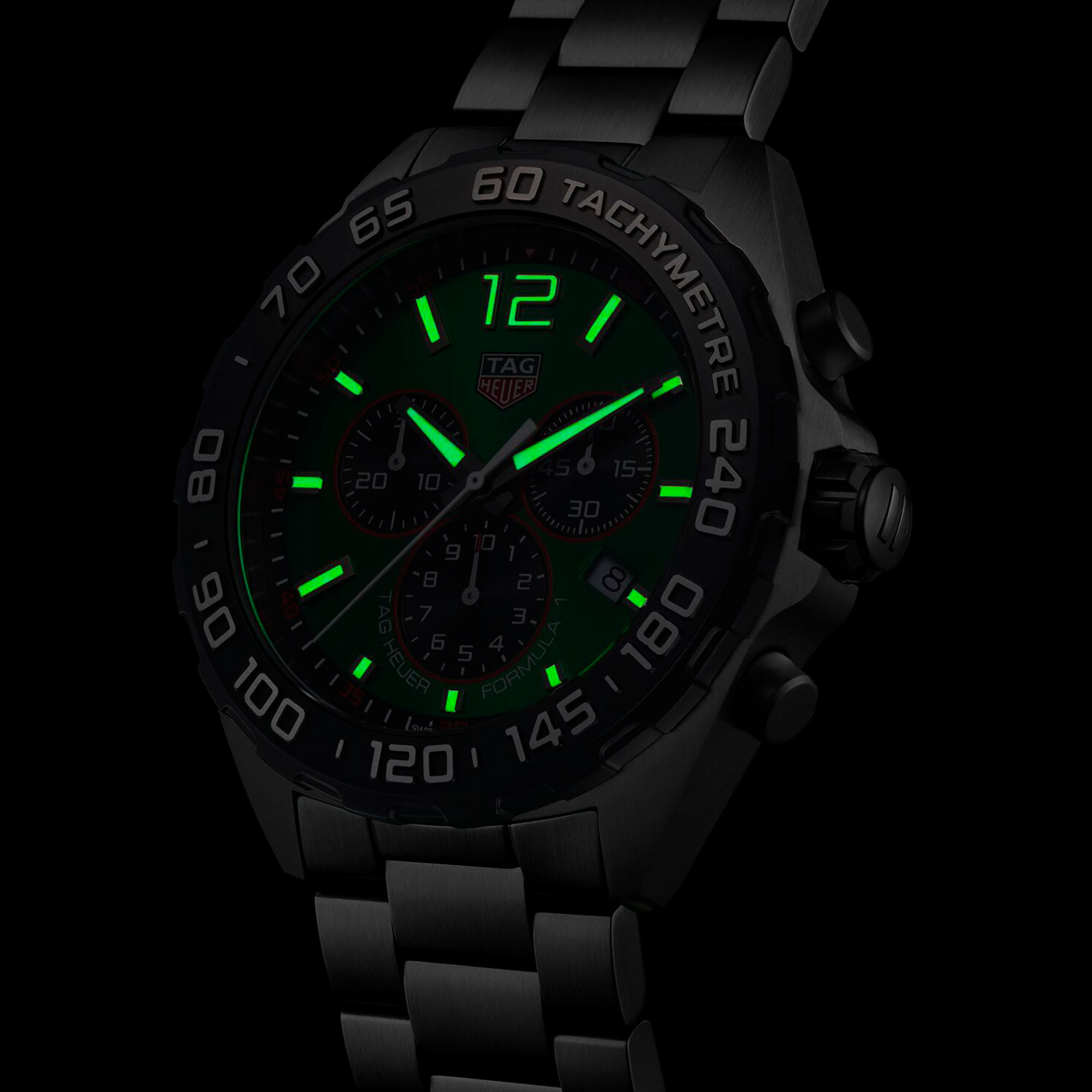 TAG Heuer Formula 1 Quartz Chronograph 43 mm Stainless Steel and PVD |  Maison Birks